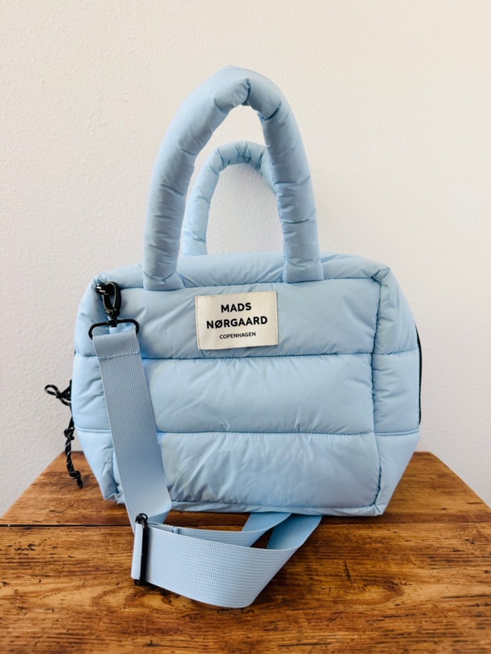 Mads Norgaard Recycle Boxy Bag - Light Blue